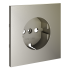 Накладка для розетки с заземлением Voltum S70 (шелк) VLS000604