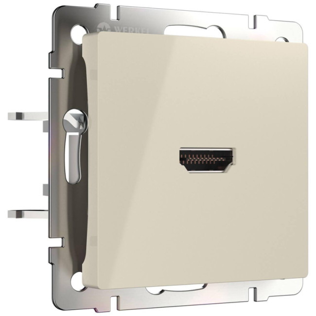 Розетка HDMI Werkel слоновая кость W1186003 4690389155871 a051487 Розетка HDMI Werkel слоновая кость W1186003 4690389155871 a051487