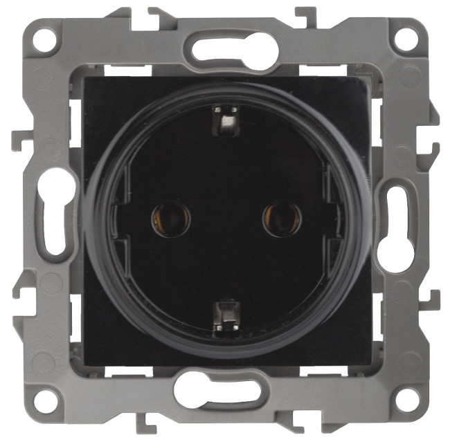 Розетка 2P+E Schuko Эра 12-2101-06 Б0014680 Розетка 2P+E Schuko Эра 12-2101-06 Б0014680