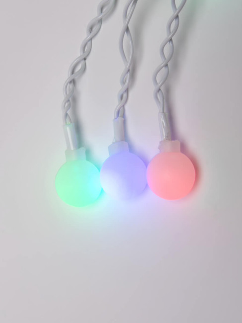 Светодиодная гирлянда (11130) Uniel занавес Радуга 220V разноцветный ULD-E2405-100/DTA MULTI IP20 RAINBOW