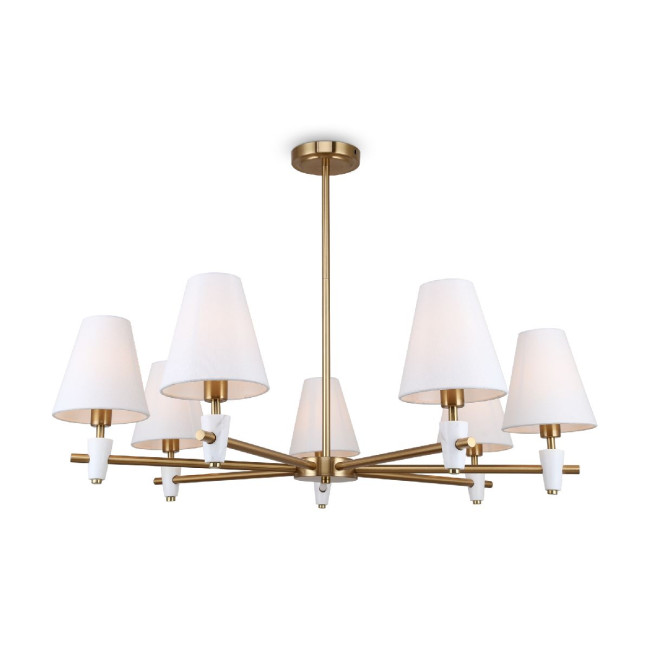 Люстра на штанге Freya Pietra FR5371CL-07BS Люстра на штанге Freya Pietra FR5371CL-07BS