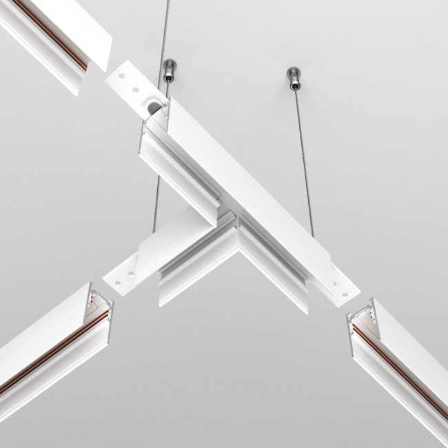 Коннектор Т-образный Maytoni Magnetic track system Exility TRA034CT-41W