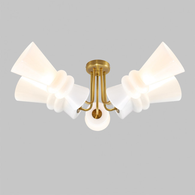 Потолочная люстра IMEX Bloom MD.9345-5-S-BR Потолочная люстра IMEX Bloom MD.9345-5-S-BR