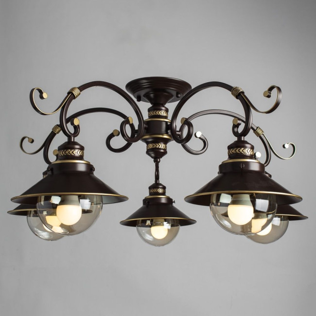 Потолочная люстра Arte Lamp 7 A4577PL-5CK Потолочная люстра Arte Lamp 7 A4577PL-5CK