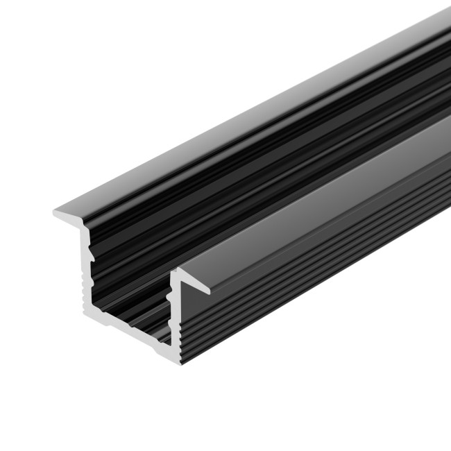 Алюминиевый профиль Arlight SL-SLIM-H13M-F25-2000 BLACK 037114 Алюминиевый профиль Arlight SL-SLIM-H13M-F25-2000 BLACK 037114
