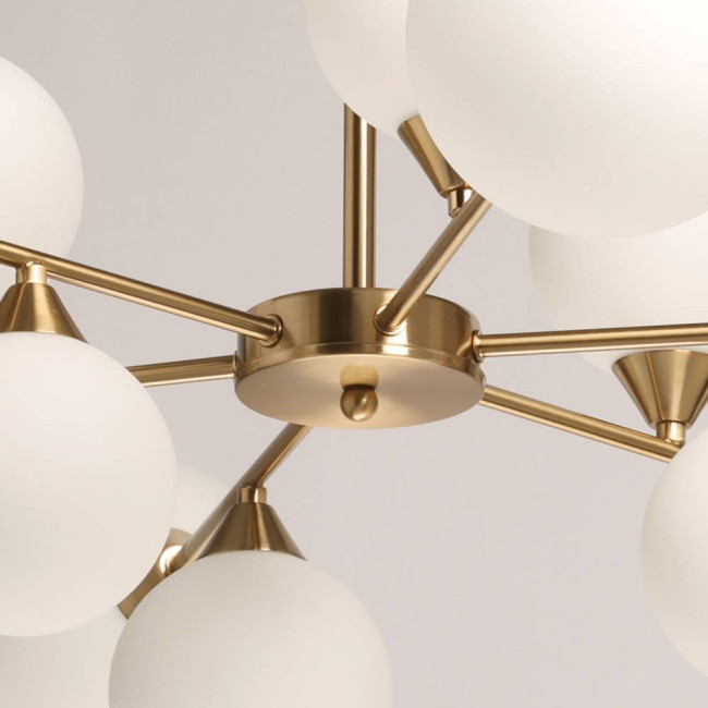 Люстра на штанге De Markt Оливия 306015612