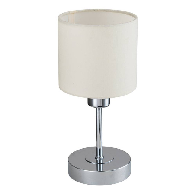 Настольная лампа Escada Denver 1109/1 Chrome/Beige Настольная лампа Escada Denver 1109/1 Chrome/Beige