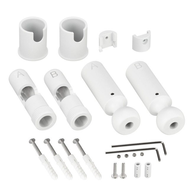 Крепление Arlight ARL-WAVE-1815-S-2-ENDCAP White (Металл) 057584