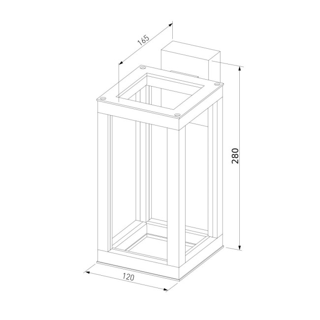 Уличный настенный светильник Elektrostandard Frame 1527 TECHNO LED черный 4690389219108 a072090 Уличный настенный светильник Elektrostandard Frame 1527 TECHNO LED черный 4690389219108 a072090