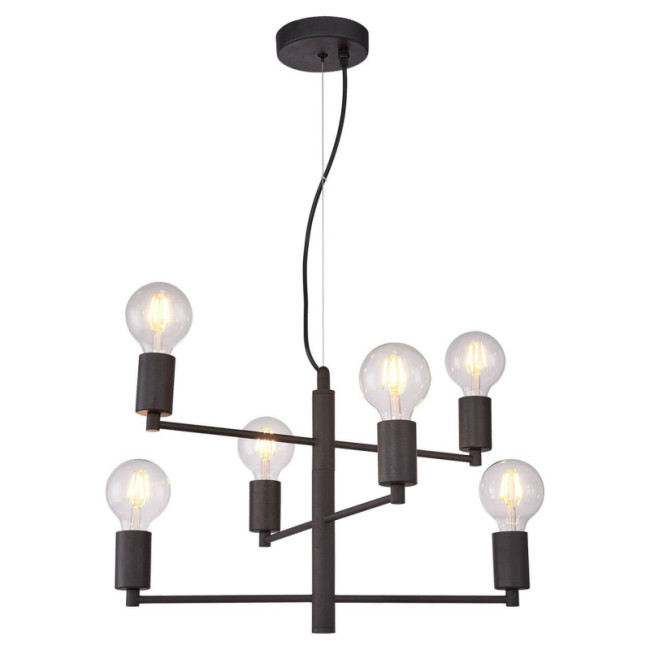 Подвесная люстра Lussole Lgo Huron GRLSP-8156 Подвесная люстра Lussole Lgo Huron GRLSP-8156