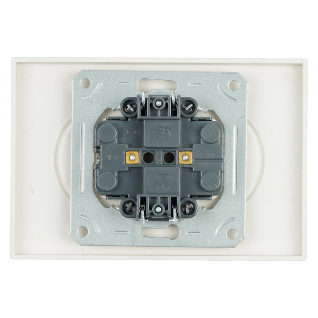 Розетка 2-местная с защитной шторкой Stekker Эмили б/з 250В 16А RST16-5116-08 кашемир soft touch 49903 Розетка 2-местная с защитной шторкой Stekker Эмили б/з 250В 16А RST16-5116-08 кашемир soft touch 49903