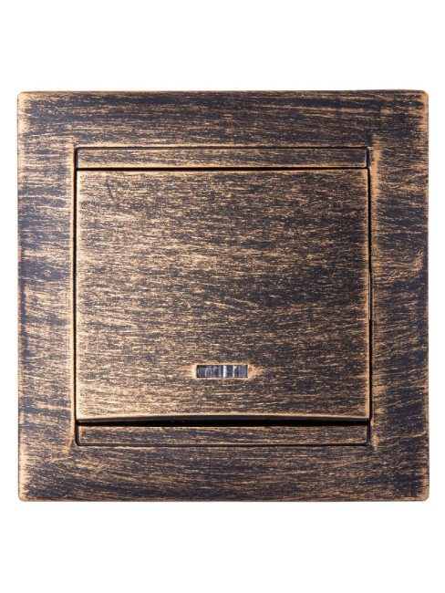 Выключатель одноклавишный с подсветкой Лама TDM Electric SQ1815-0746 Выключатель одноклавишный с подсветкой Лама TDM Electric SQ1815-0746