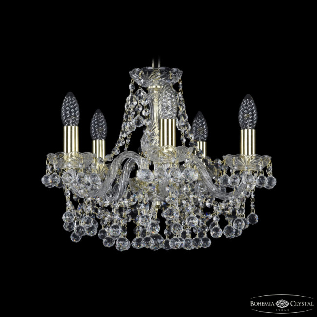 Подвесная люстра Bohemia Ivele Crystal 1409/5/141 G