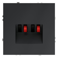 Розетка акустическая Voltum S70 VLS060307 (графит)