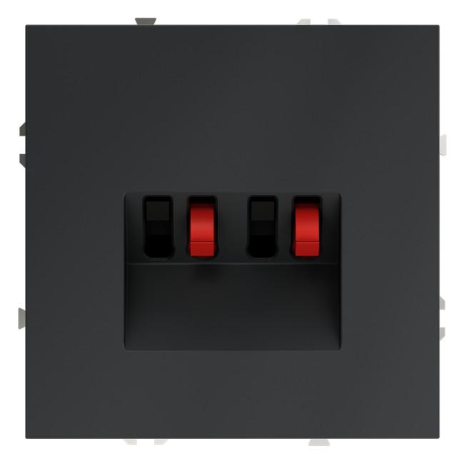 Розетка акустическая Voltum S70 VLS060307 (графит) Розетка акустическая Voltum S70 VLS060307 (графит)