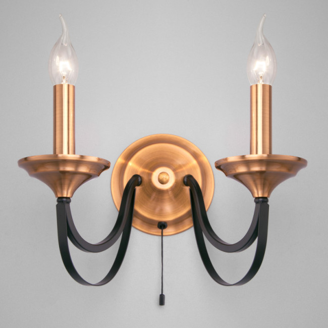 Бра Eurosvet 60098/2 черный Бра Eurosvet 60098/2 черный