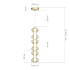 Подвесной светильник ST Luce Spine SL6136.213.01