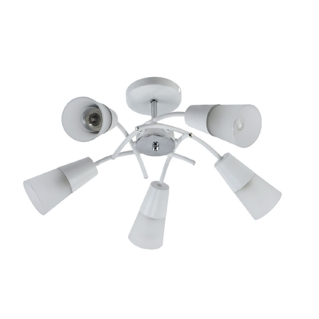 Люстра на штанге Escada Calla 1109/5P White