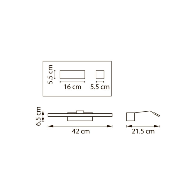 Подсветка для зеркал Lightstar Muro Spec 808687-3 Подсветка для зеркал Lightstar Muro Spec 808687-3