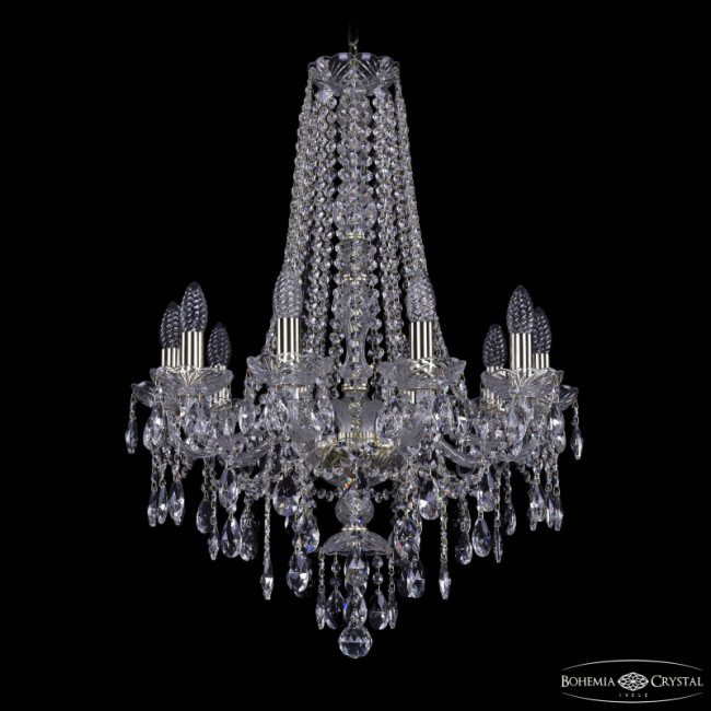 Подвесная люстра Bohemia Ivele Crystal 1415/10/200/h-75 G