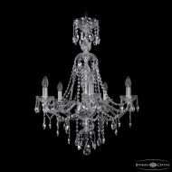 Подвесная люстра Bohemia Ivele Crystal 1415/5/200/XL-76 Ni