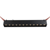 Трековый однофазный светильник Denkirs Belty grill DK5570-BK Трековый однофазный светильник Denkirs Belty grill DK5570-BK