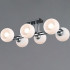 Потолочная люстра Illumico IL0791-6CSQ-25 BK CR TRENTO Потолочная люстра Illumico IL0791-6CSQ-25 BK CR TRENTO