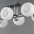 Потолочная люстра Illumico IL0791-6CSQ-25 BK CR TRENTO Потолочная люстра Illumico IL0791-6CSQ-25 BK CR TRENTO