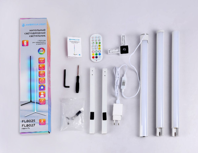 Торшер Ambrella Light Comfort LineTech FL8020 Торшер Ambrella Light Comfort LineTech FL8020