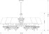 Люстра на штанге Kutek San Marino Lampshade SAN-ZW-10(P/A)CR Люстра на штанге Kutek San Marino Lampshade SAN-ZW-10(P/A)CR