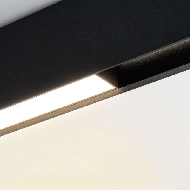 Трековый магнитный светильник Arlight MAG-FLAT-45-L205-6W Day4000 (BK, 100 deg, 24V, DALI) 046572 Трековый магнитный светильник Arlight MAG-FLAT-45-L205-6W Day4000 (BK, 100 deg, 24V, DALI) 046572