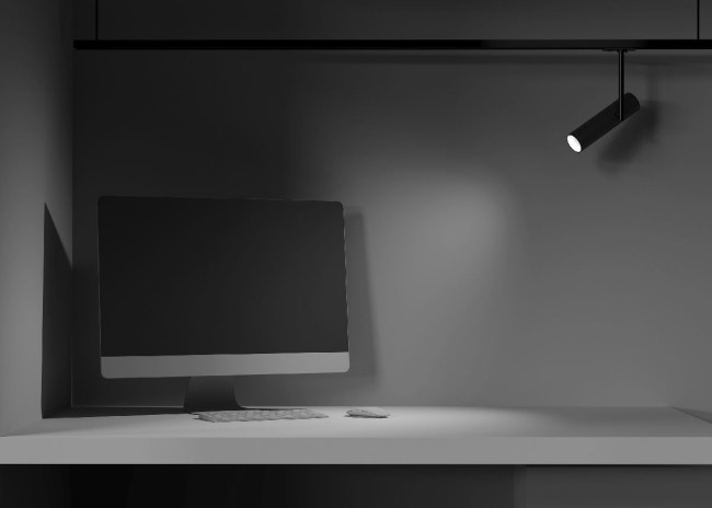 Трековый светильник Maytoni Track TR005-1-GU10-B