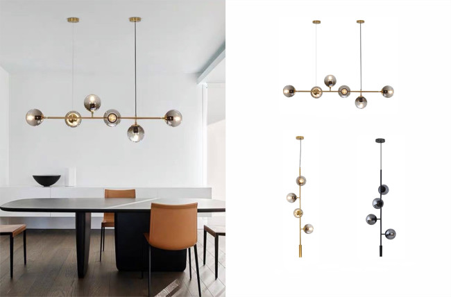 Подвесной светильник iLamp Artis 8149P/4B BK-SM Подвесной светильник iLamp Artis 8149P/4B BK-SM