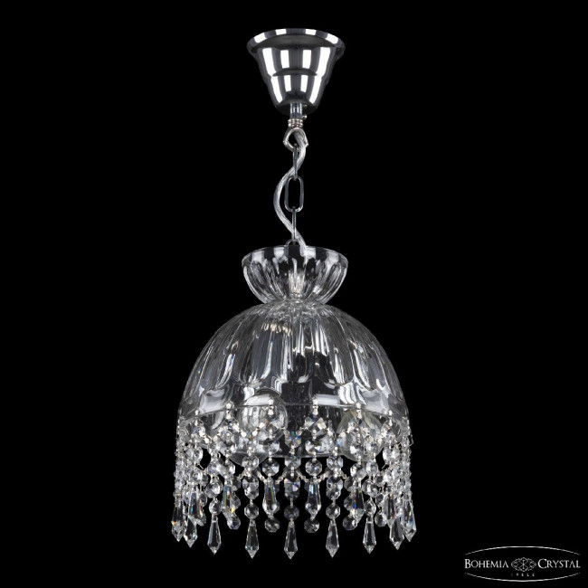 Подвесной светильник Bohemia Ivele Crystal 5478/22 Ni Clear/M-1H Drops Подвесной светильник Bohemia Ivele Crystal 5478/22 Ni Clear/M-1H Drops