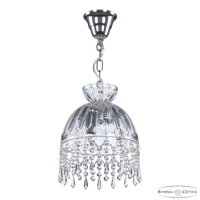Подвесной светильник Bohemia Ivele Crystal 5478/22 Ni Clear/M-1H Drops Подвесной светильник Bohemia Ivele Crystal 5478/22 Ni Clear/M-1H Drops