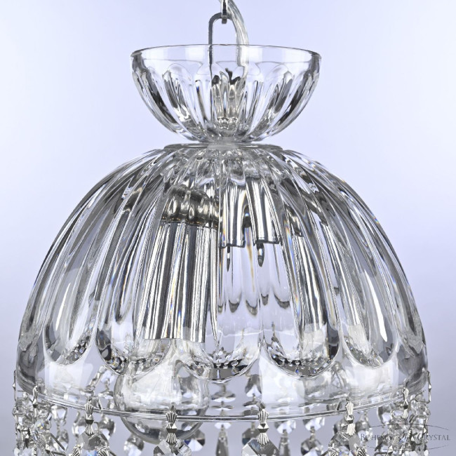 Подвесной светильник Bohemia Ivele Crystal 5478/22 Ni Clear/M-1H Drops Подвесной светильник Bohemia Ivele Crystal 5478/22 Ni Clear/M-1H Drops