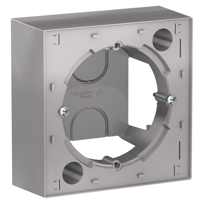 Коробка для наружного монтажа Systeme Electric AtlasDesign Алюминий ATN000300 Коробка для наружного монтажа Systeme Electric AtlasDesign Алюминий ATN000300
