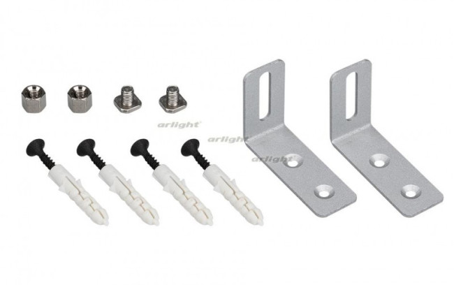 Настенный держатель Arlight S2-LINE-FIX-9mm Set (3360) 021183 Настенный держатель Arlight S2-LINE-FIX-9mm Set (3360) 021183