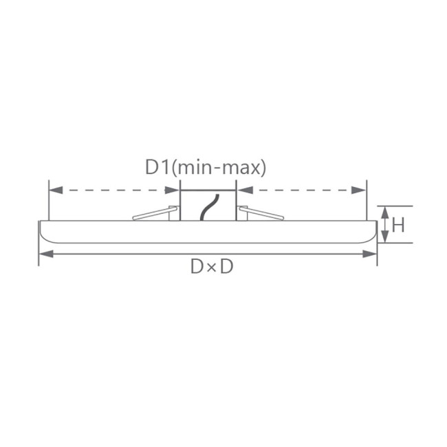 Встраиваемый светильник Feron AL514 41572 Встраиваемый светильник Feron AL514 41572