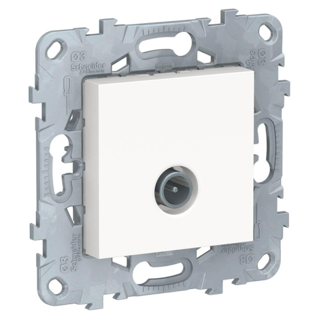 Розетка TV оконечная Schneider Electric Unica New NU546418 Розетка TV оконечная Schneider Electric Unica New NU546418
