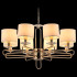 Подвесная люстра Illumico IL6196-8P-17 GD