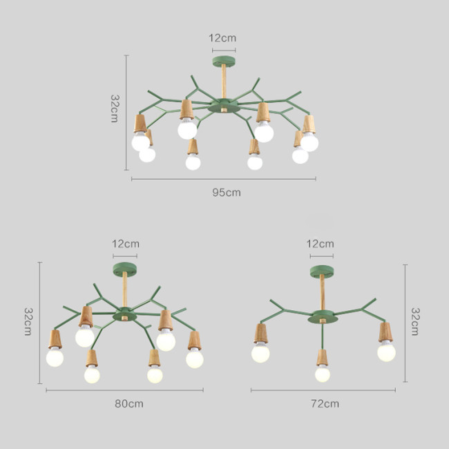 Люстра на штанге ImperiumLoft Les color 220516-23 Люстра на штанге ImperiumLoft Les color 220516-23