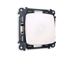 Комплект механизма 1-кл проходного выключателя с подсветкой Ambrella Volt Omega MO202035