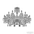Подвесная люстра Bohemia Ivele Crystal 105/12+6/360 Ni