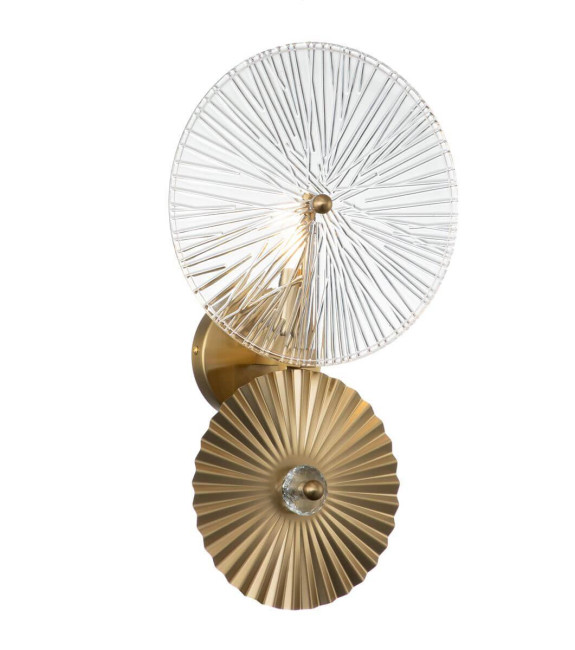 Настенный светильник Indigo Miele 12021/B/1W Brass V000023 Настенный светильник Indigo Miele 12021/B/1W Brass V000023