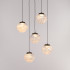 Подвесной светильник MD25030003-5A matt black/clear Подвесной светильник MD25030003-5A matt black/clear
