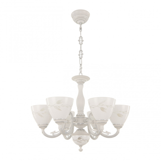 Подвесная люстра Arte Milano 343659/6 WT+SL Подвесная люстра Arte Milano 343659/6 WT+SL