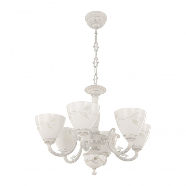 Подвесная люстра Arte Milano 343659/6 WT+SL Подвесная люстра Arte Milano 343659/6 WT+SL