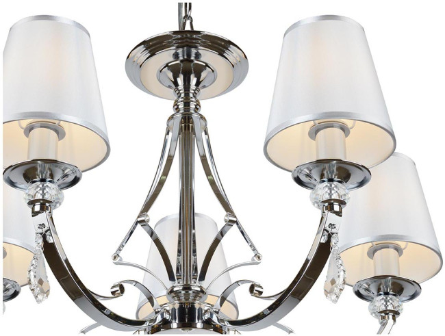 Подвесная люстра iLamp Amadea RM5220/5CR Подвесная люстра iLamp Amadea RM5220/5CR