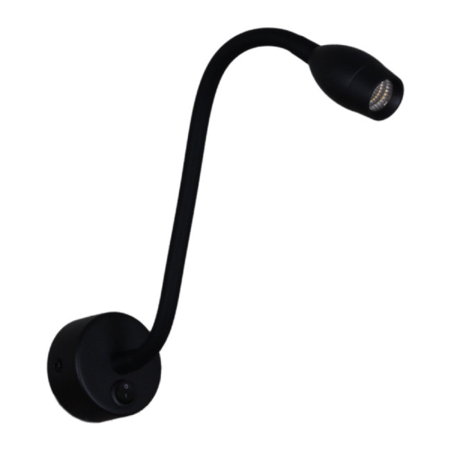 Гибкое бра Reluce 86200-9.2-001MN LED3W BK Гибкое бра Reluce 86200-9.2-001MN LED3W BK